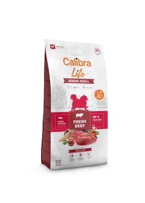 CALIBRA DOG LIFE SENIOR SMALL FRESH BEEF 1,5KG