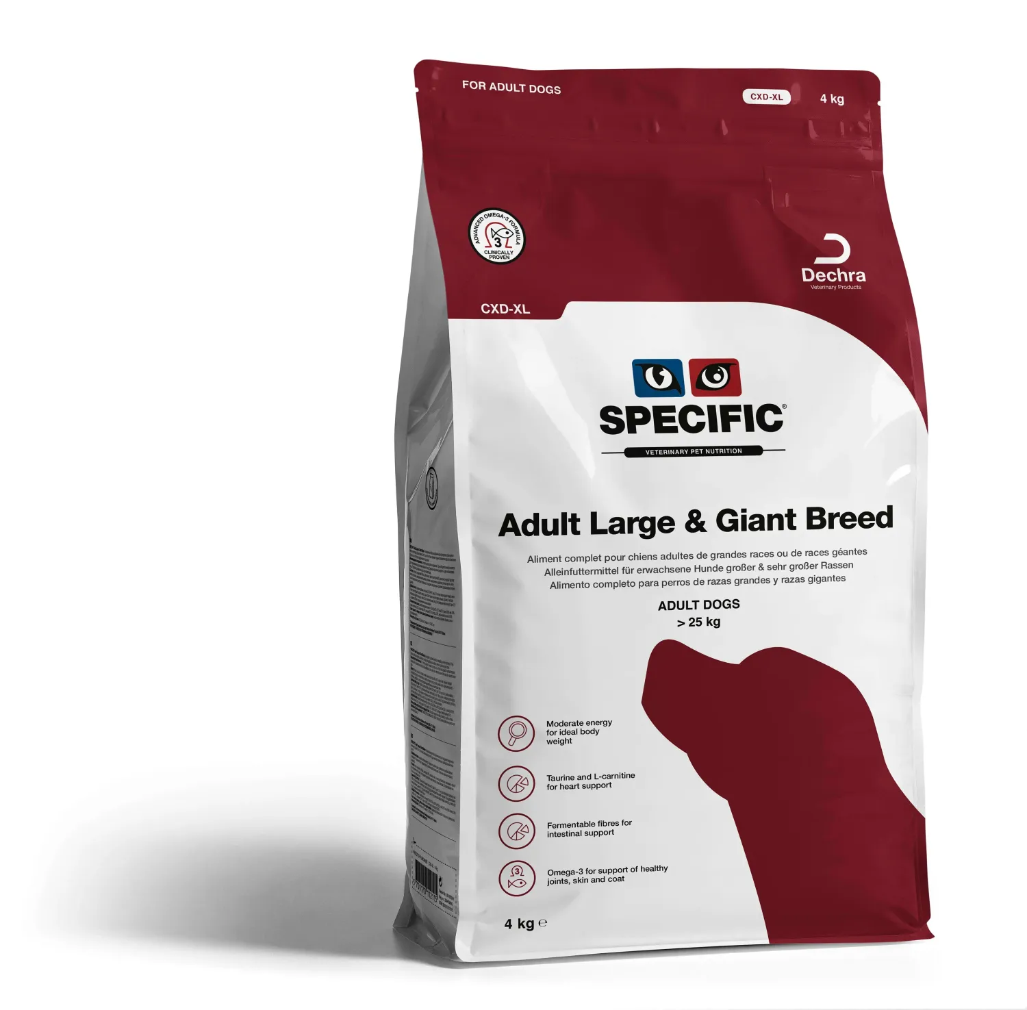 SPECIFIC CANINE ADULT CXD-XL LARGE GIANT 4KG SPECIFIC CANINE ADULT CXD-XL LARGE GIANT 4KG