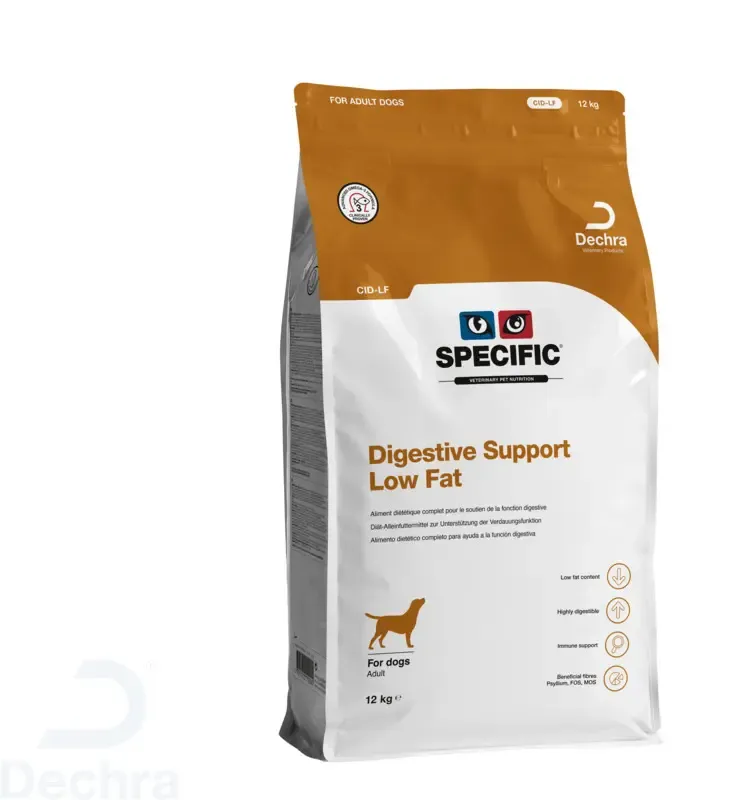 SPECIFIC CANINE ADULT CID-LF DIGESTIVE SUPPORT LOW FAT 12KG