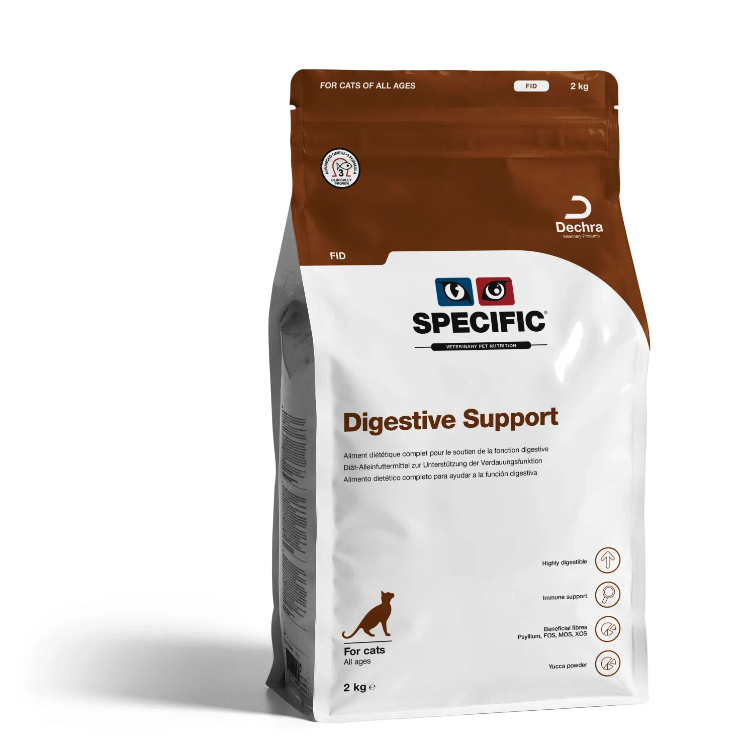 SPECIFIC FELINE ADULT FID DIGESTIVE SUPPORT 2KG