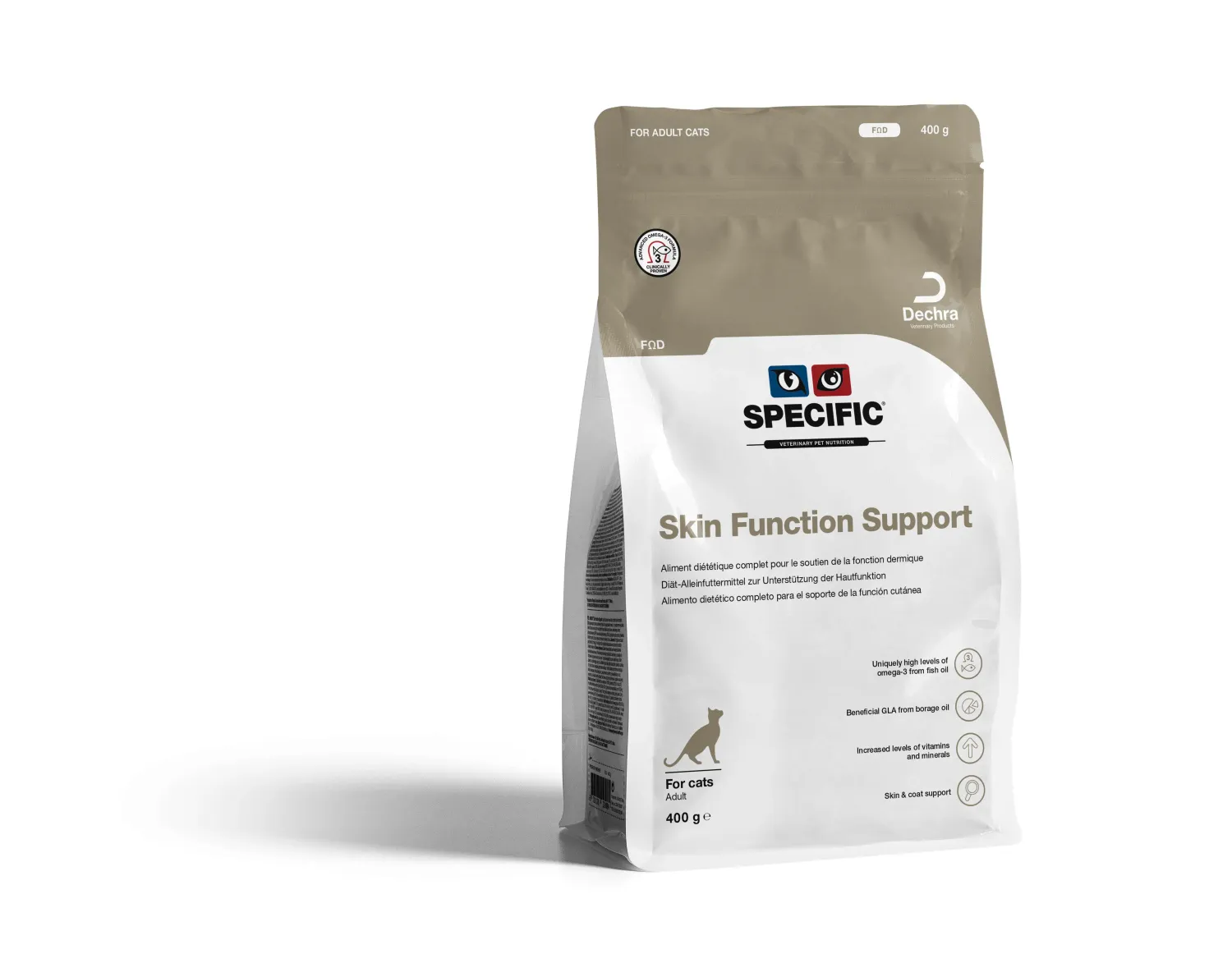 SPECIFIC FELINE FOD SKIN FUNCTION SUPPORT 400GR