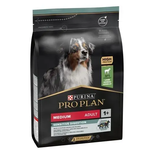 PRO PLAN CANINE ADULT DIGEST MEDIUM CORDERO 3KG