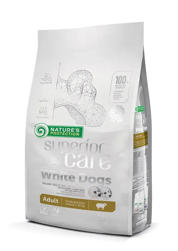 NATURE'S P SC WHITE DOG ADULT SMALL BREED CORDERO 10KG