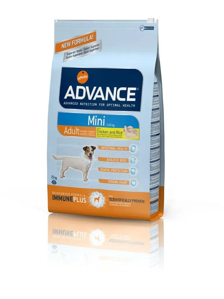 ADVANCE MINI ADULT CHICKEN & RICE 7,5KG DOG