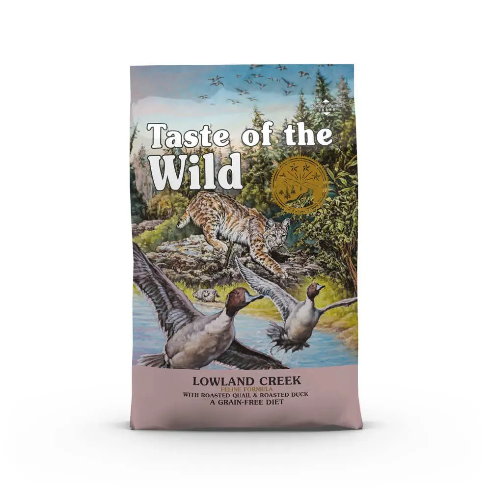 TASTE FELINE ADULT LOWLAND CREEK CODORNIZ 2KG