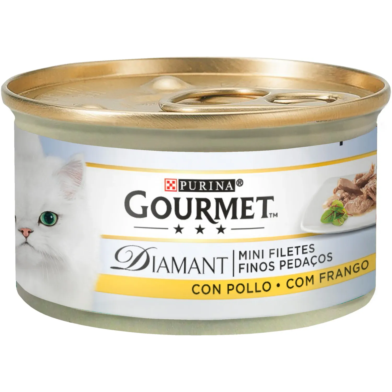 GOURMET DIAMANT FINAS LONCHAS CON POLLO 24x85