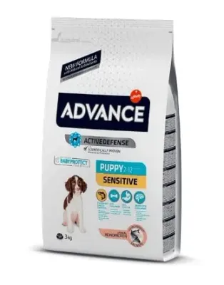 ADVANCE CANINE PUPPY SENSITIVE SALMON 3KG (NDR)