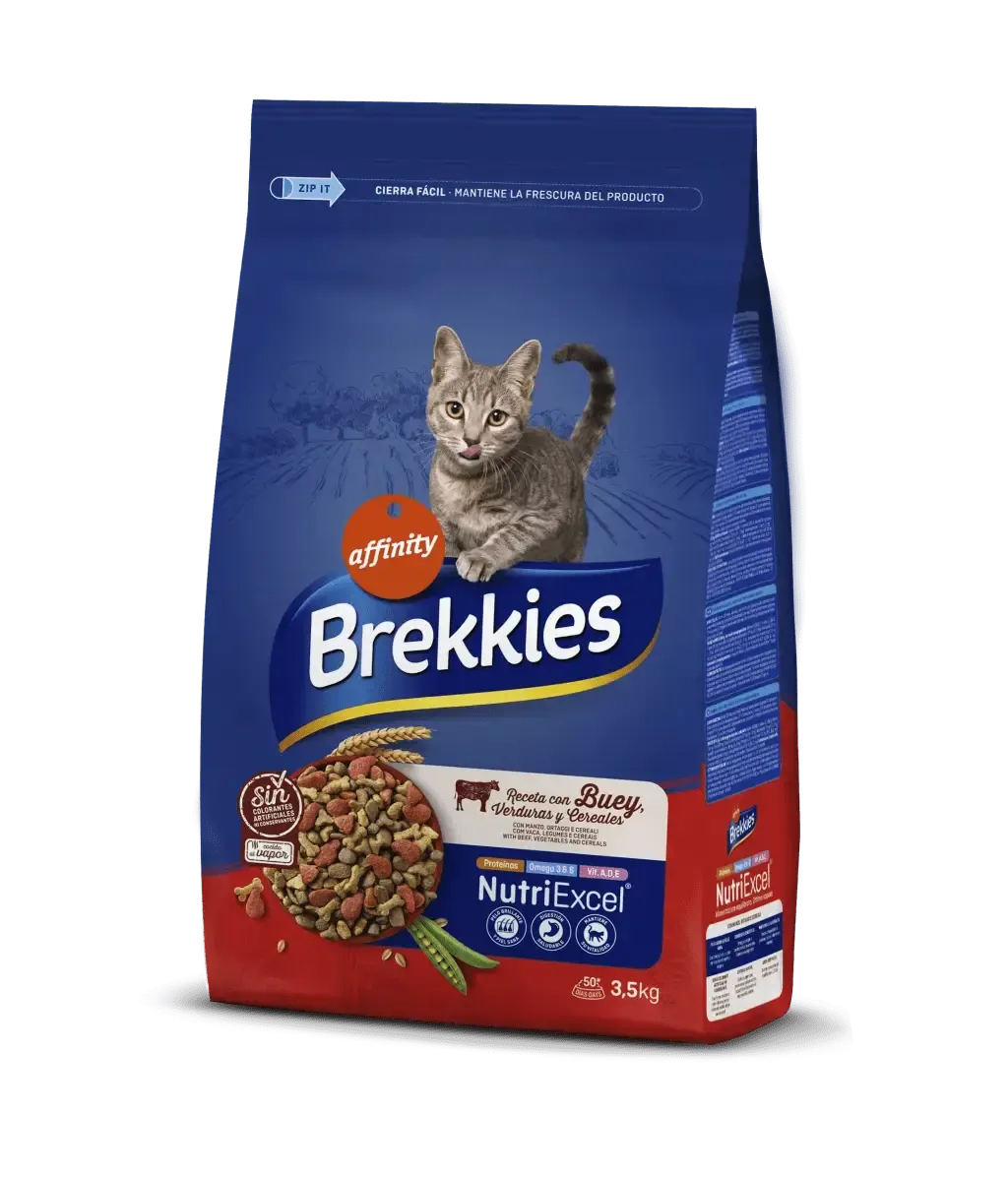 BREKKIES EXCEL FELINE ADULT BUEY 3,5KG NDR BREKKIES EXCEL FELINE ADULT BUEY 3,5KG NDR