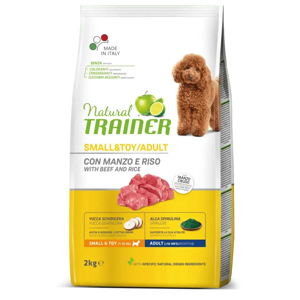 NATURAL TRAINER CANINE ADULT MINI TERNERA 2KG (NDR)