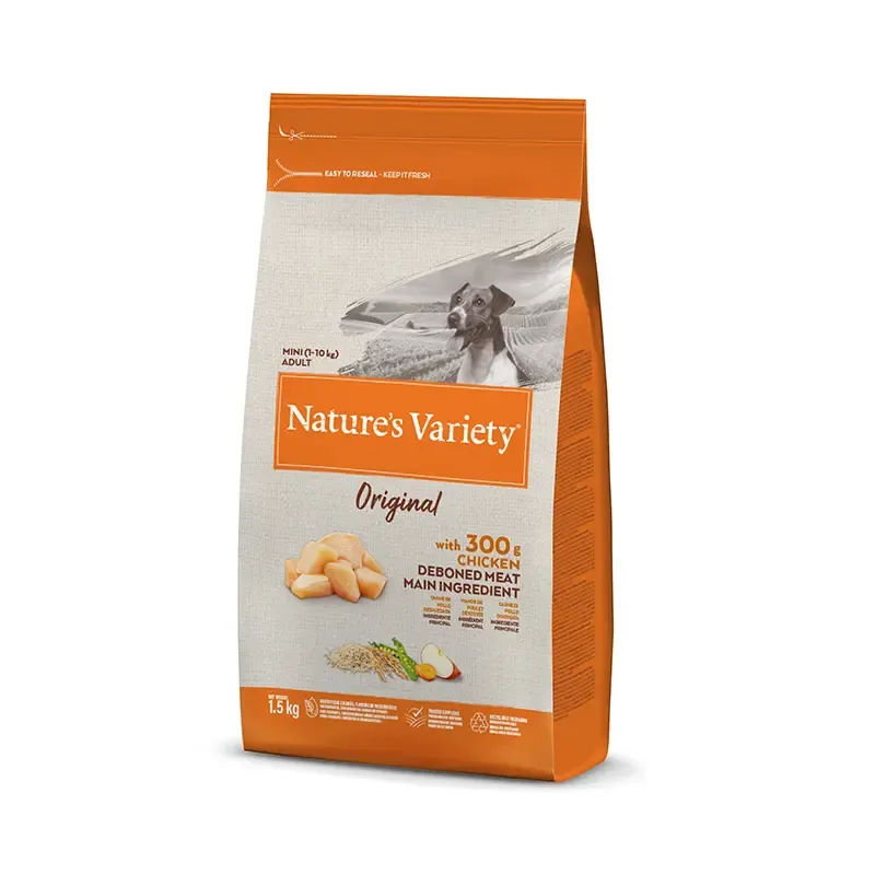 NATURE'S V ORIGINAL CANINE ADULT MINIPOLLO 1,5KG (NDR)