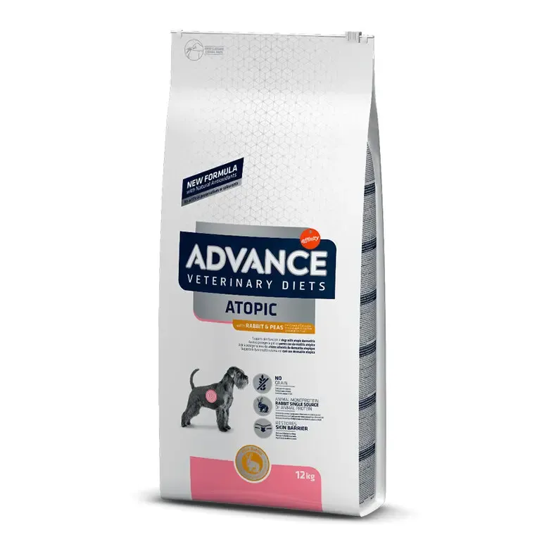 ADVANCE VET CANINE ADULT ATOPIC CONEJO 12KG (NDR)