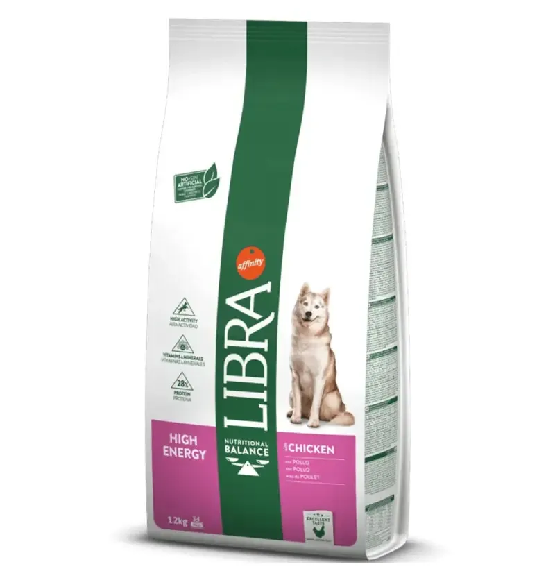 LIBRA CANINE ADULT HIGH ENERGY 12KG (NDR)