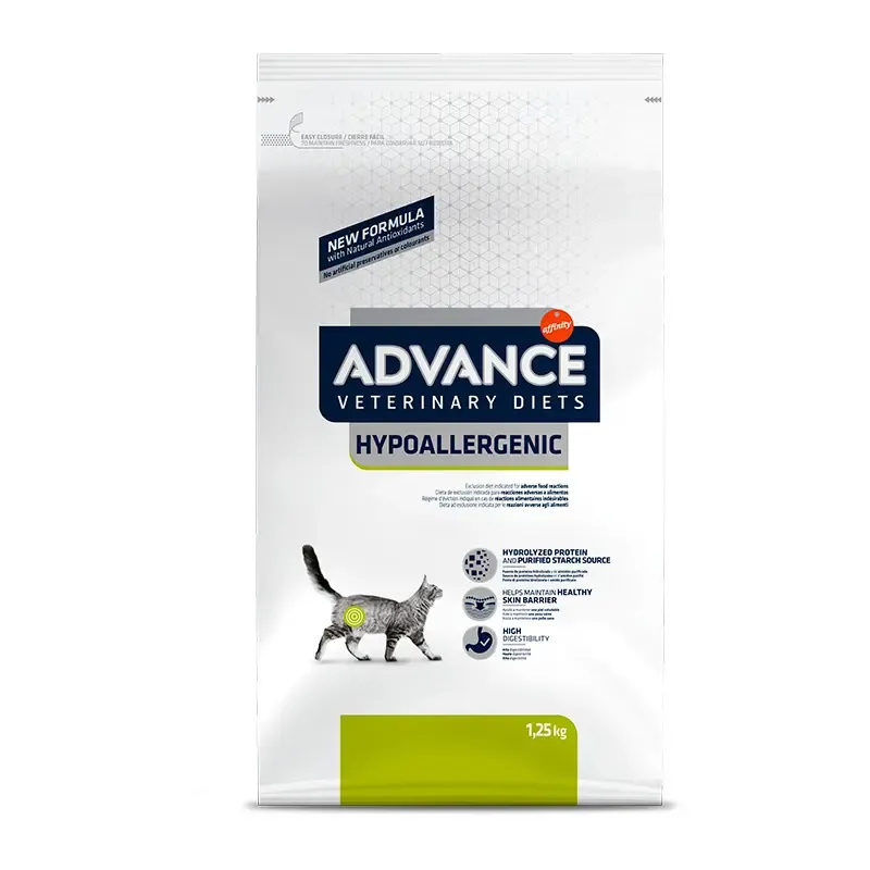 ADVANCE VET FELINE HYPOALLERGENIC 1,25KG (NDR) ADVANCE VET FELINE HYPOALLERGENIC 1,25KG (NDR)