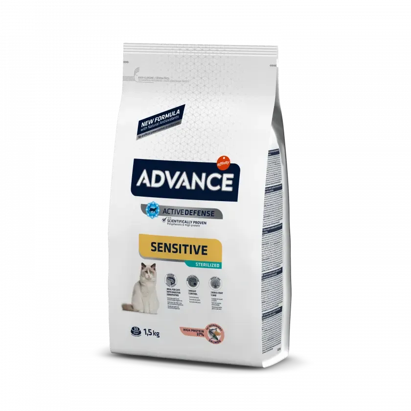 ADVANCE FELINE ADULT STERILIZED SENS. 10 KG (NDR)