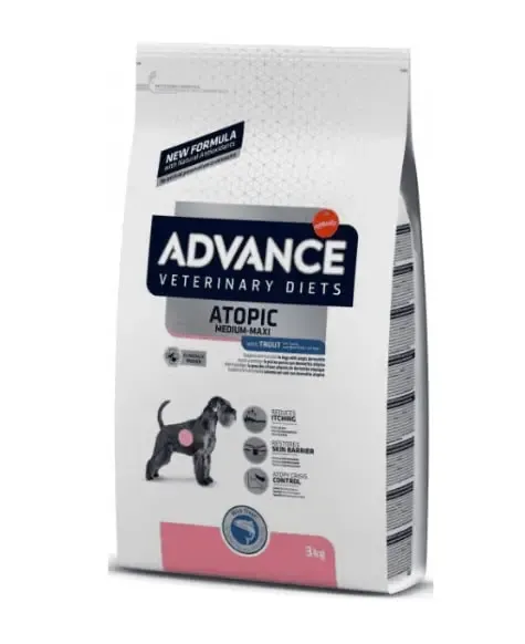 ADVANCE VET CANINE ADULT ATOPIC 3KG (NDR)