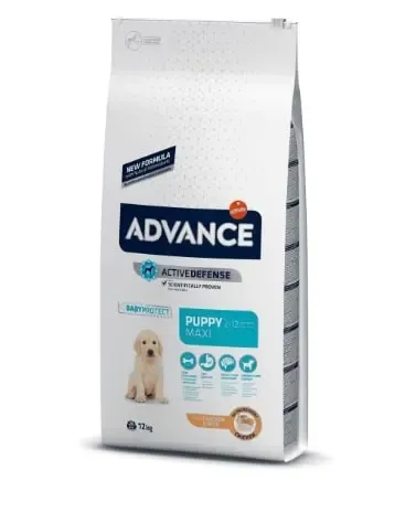 ADVANCE CANINE PUPPY MAXI POLLO ARROZ 12KG PV (NDR)