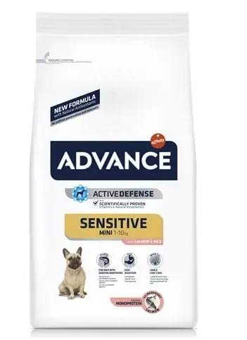 ADVANCE CANINE ADULT SENSIT. MINI SALMON 1,5K (NDR)