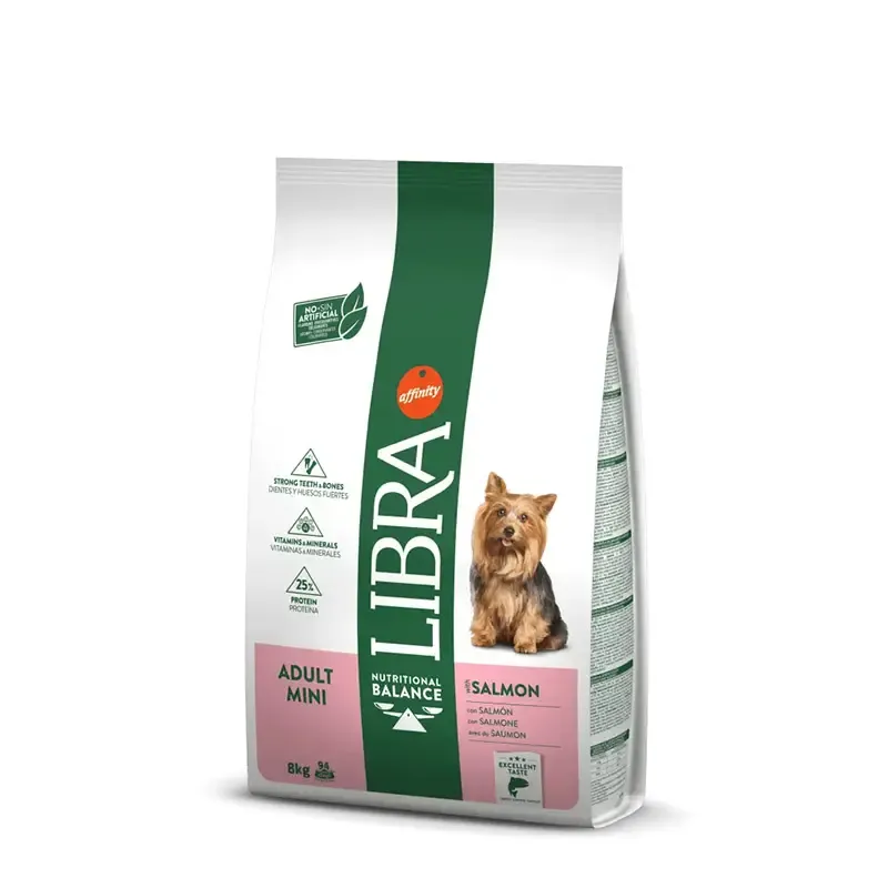LIBRA CANINE ADULT MINI SALMON 8KG (NDR)
