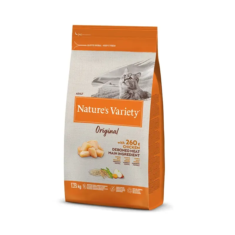 NATURE'S V ORIGINAL FELINE ADULT POLLO 1,25KG (NDR)