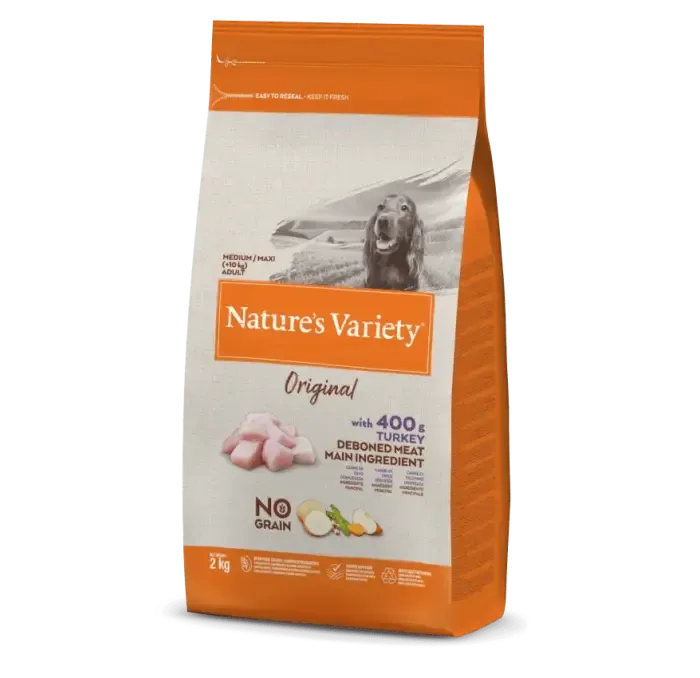 NATURE'S VARIETY CANINE ADULT MD PAVO 2KG (NDR)
