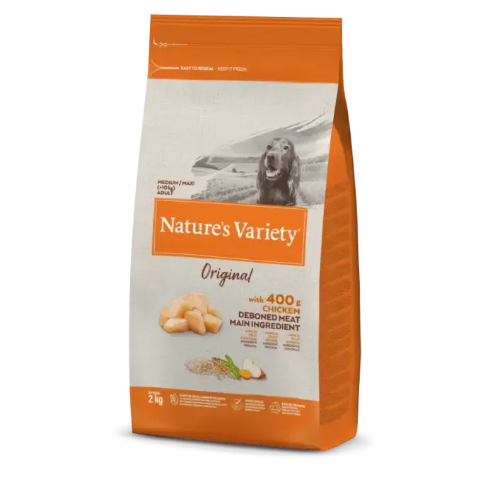NATURE'S VARIETY CANINE ADULT MD POLLO 2KG (NDR)