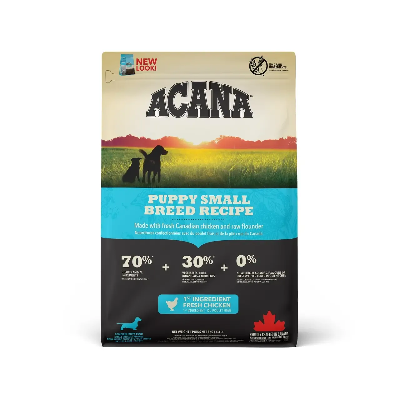 ACANA CANINE PUPPY HERITAGE RAZAS PEQUEÑAS 2KG