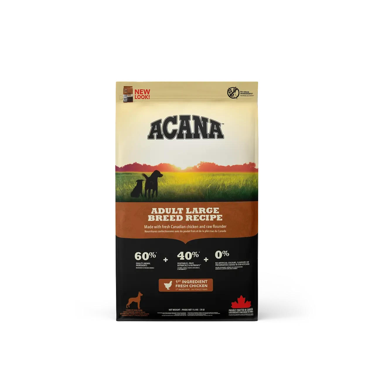 ACANA CANINE ADULT HERITAGE RAZAS GRANDES 11,4KG