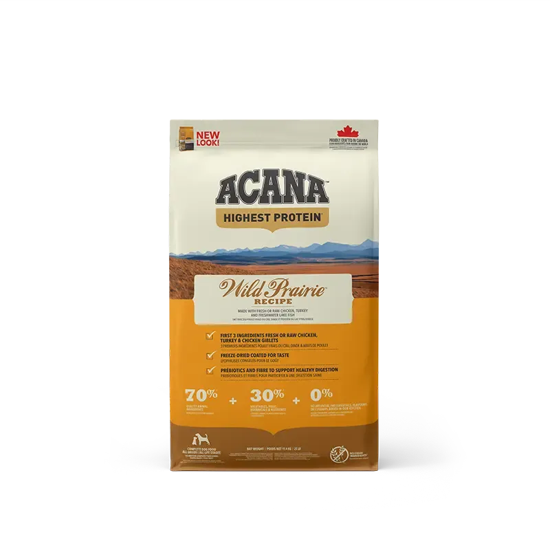 ACANA CANINE ADULT REGIONALS WILD PRAIRIE 2KG