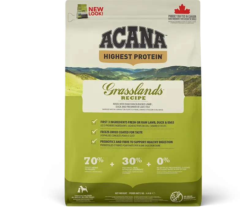 ACANA CANINE ADULT REGIONALS GRASSLANDS PRAIRIE 2KG