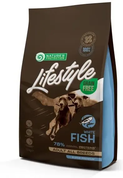 NATURE'S P DOG LIFESTYLE GF PESCADO BLANCO 1,5KG