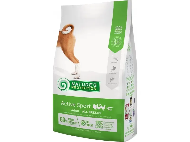 NATURE'S P DETOX DOG ACTIVE AVES & KRILL 4KG
