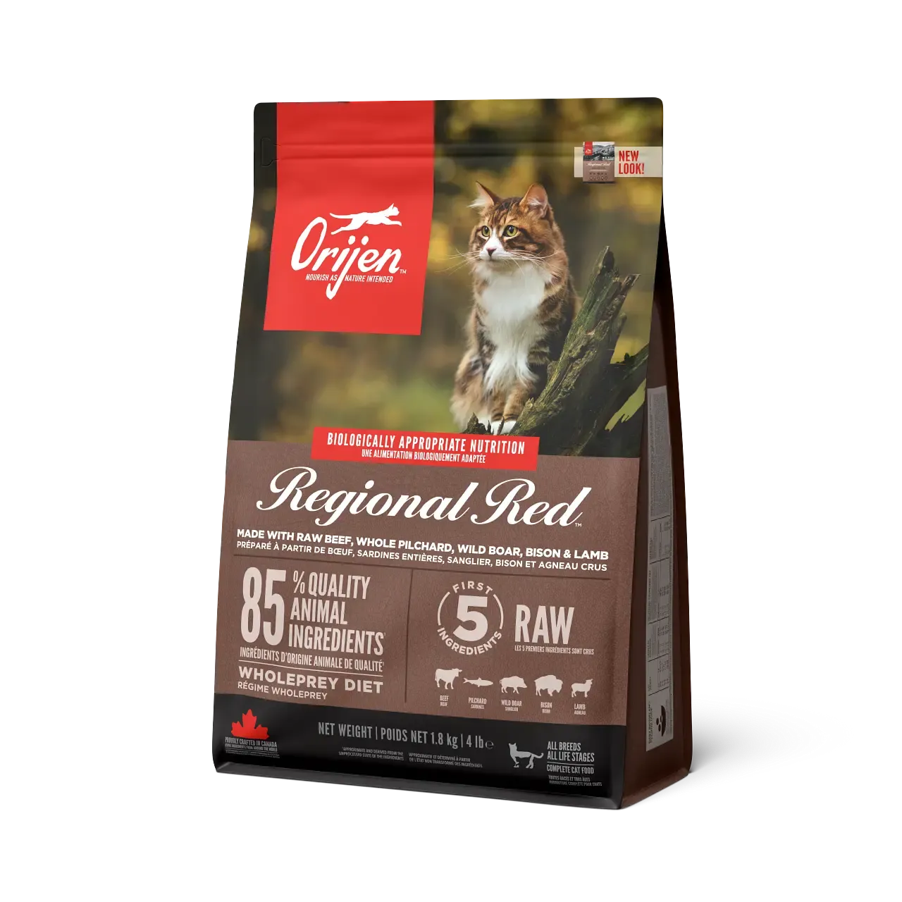 ORIJEN FELINE REGIONAL RED 1,8KG