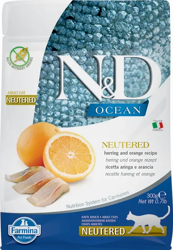 FARMINA ND CAT OCEAN NEUTERED 300GR