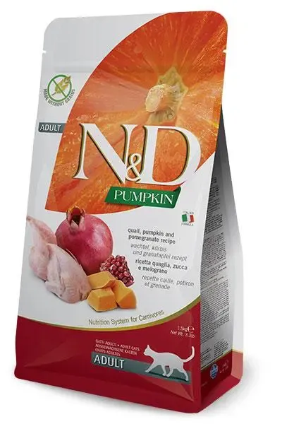 FARMINA ND CAT PUMPKIN NEUTERED CODORNIZ 1,5KG FARMINA ND CAT PUMPKIN NEUTERED CODORNIZ 1,5KG