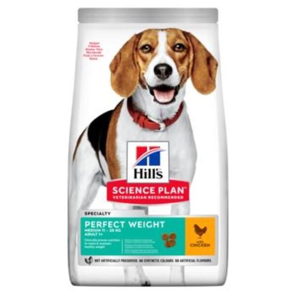 SP CANINE PERFECT WEIGHT MEDIUM 12KG