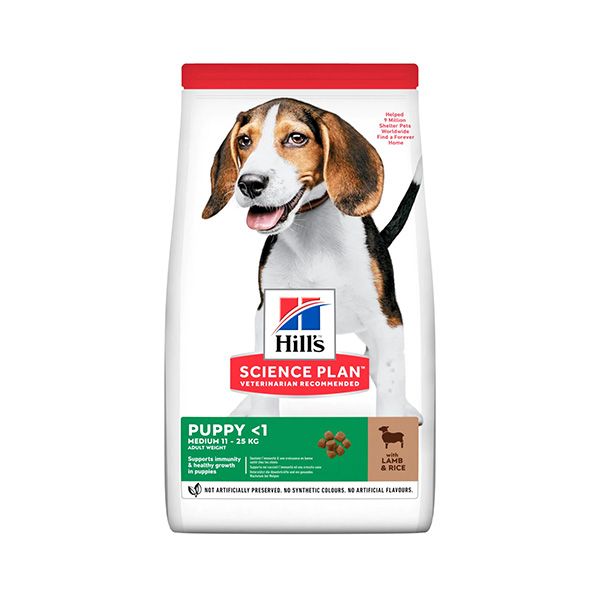 SP PUPPY MEDIUM CORDERO&ARROZ 2,5KG