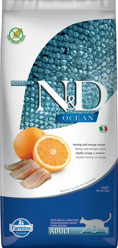 FARMINA ND CAT OCEAN ARENQUE 10KG FARMINA ND CAT OCEAN ARENQUE 10KG