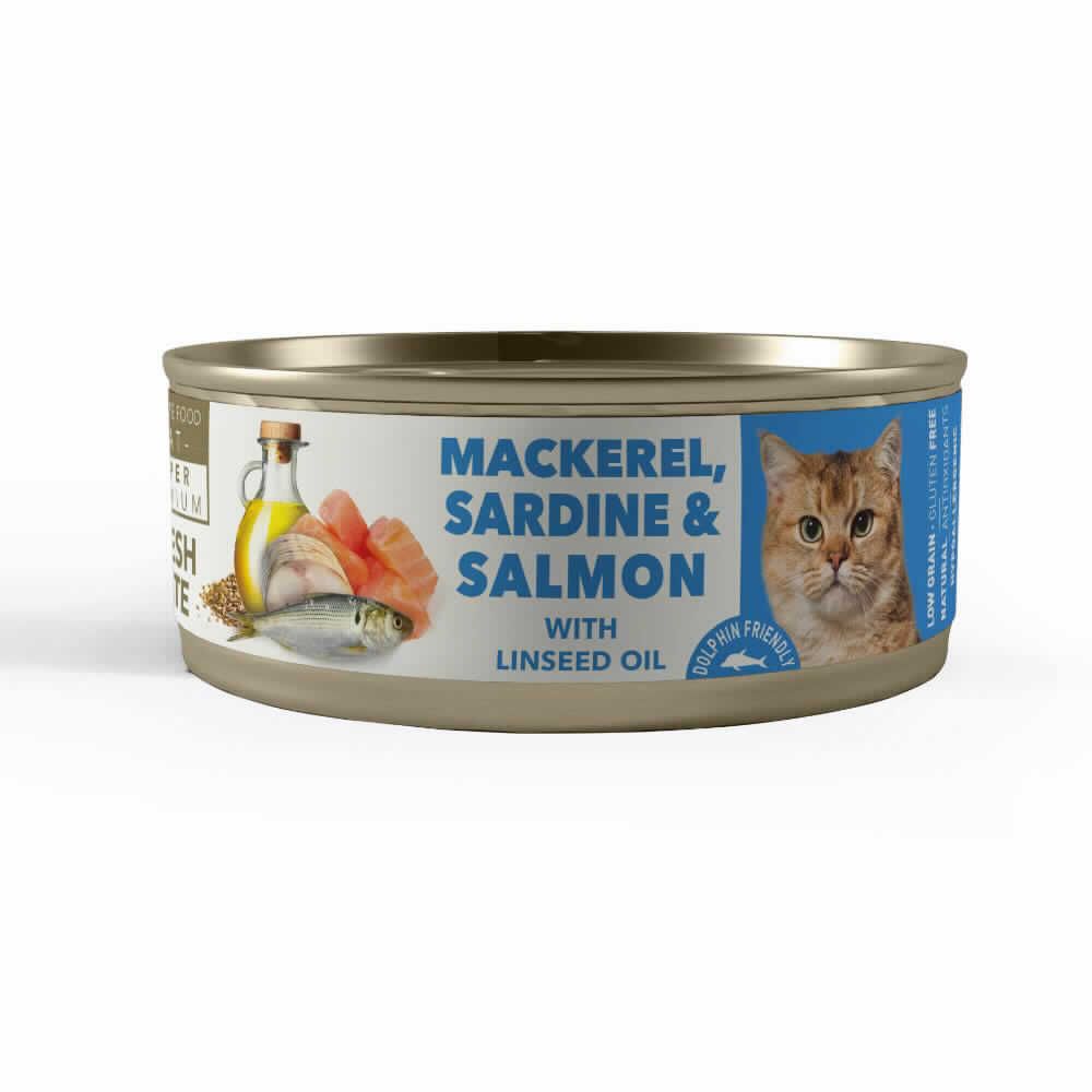 AMITY SP ADULT MACKEREL, SARDINE & SALMON 80gr