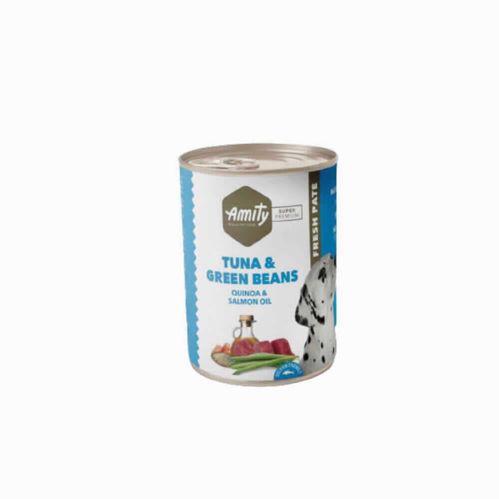 AMITY SP DOG TUNA & GREEN BEANS 400gr