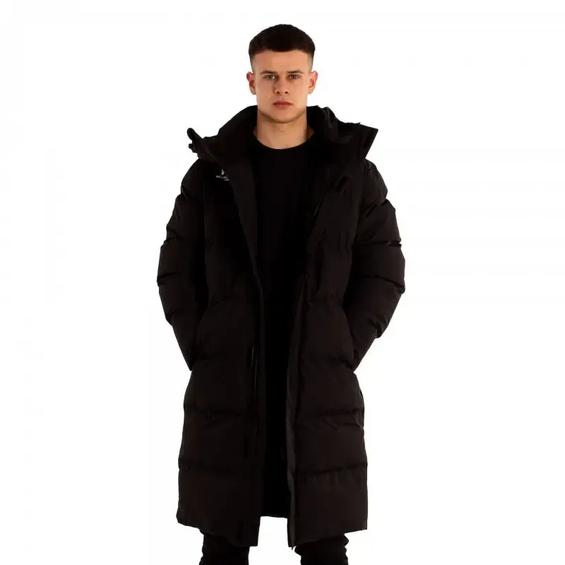 LONG JACKET WILLIAM MARTIN MANCHESTER - COLOR NEGRO