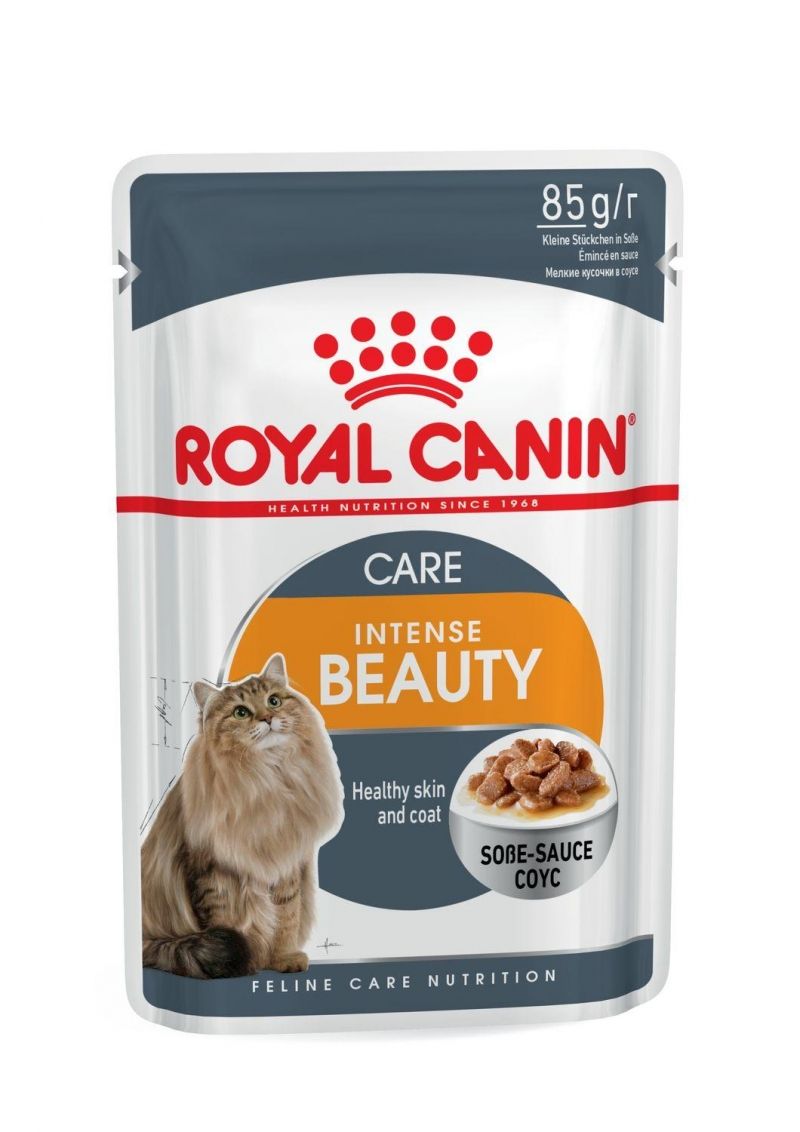 ROYAL CANIN FELINE INTENSE BEAUTY JELLY 12 BOLSITAS X 85G ROYAL CANIN FELINE INTENSE BEAUTY JELLY 12 BOLSITAS X 85G