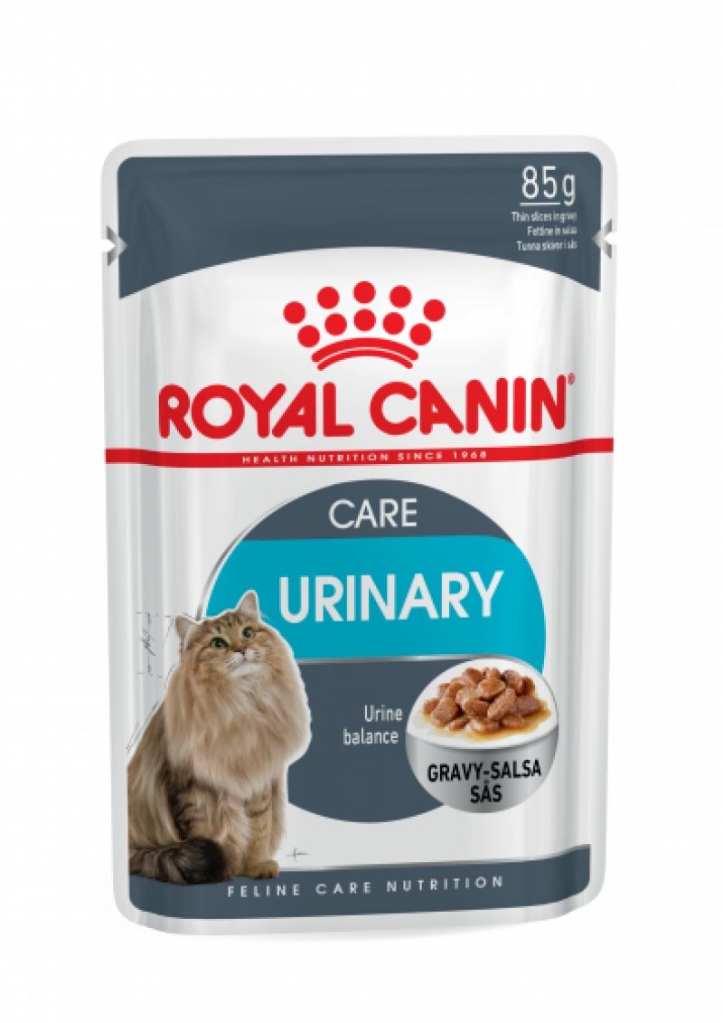 ROYAL CANIN FELINE URINARY CARE GRAVY 12 BOLSITAS X 85G