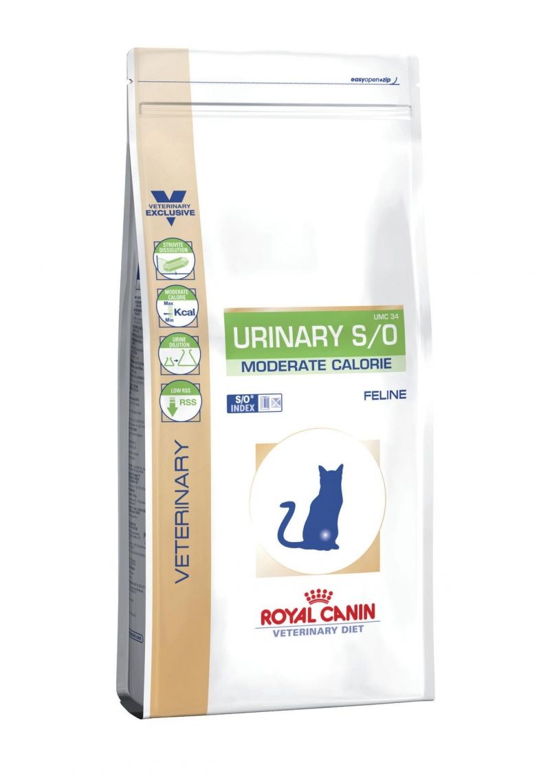 ROYAL CANIN FELINE URINARY MODERATE CALORIE 3,5KG (DRY)