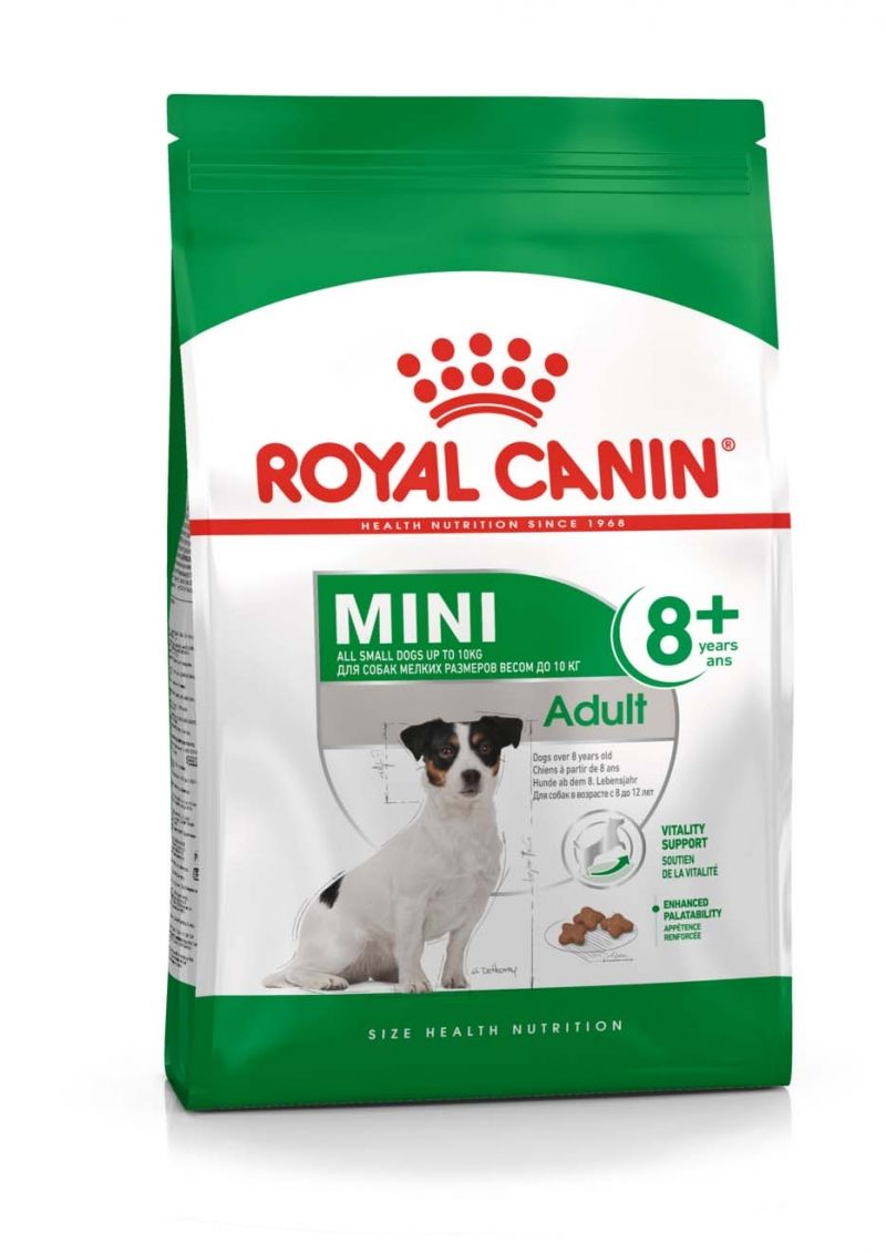 ROYAL CANIN MINI ADULT 8+ 4 KG