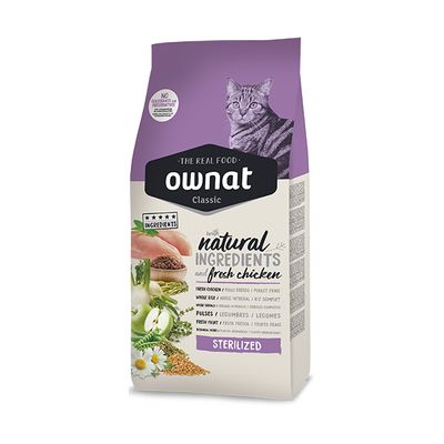 OWNAT GATO CLASSIC STERILIZED 15KG