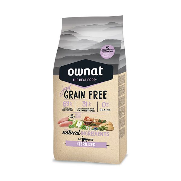 OWNAT GATO GF JUST STERILIZED 3KG
