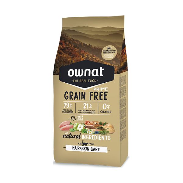OWNAT GATO GF PRIME HAIR&SKIN 3KG