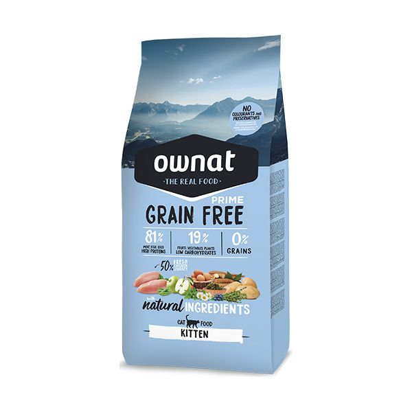 OWNAT GATO GF PRIME KITTEN 3KG