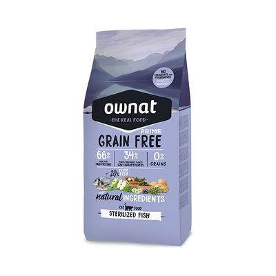 OWNAT GATO GF PRIME STERILIZED FISH 3KG
