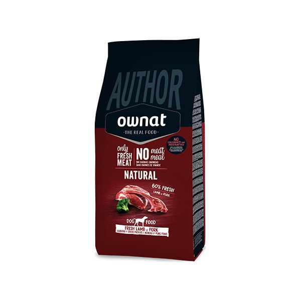 OWNAT PERRO AUTHOR FRESH LAMB & PORK 10KG